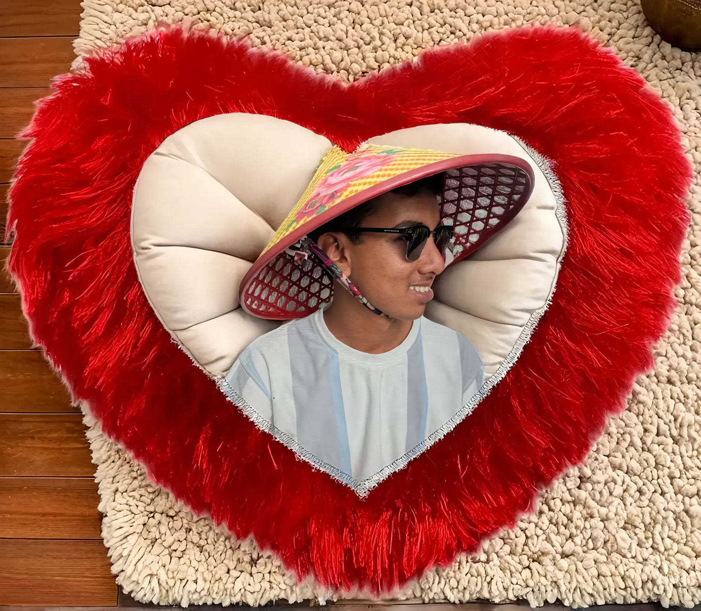 Heart Shaped Sublimation Pillow