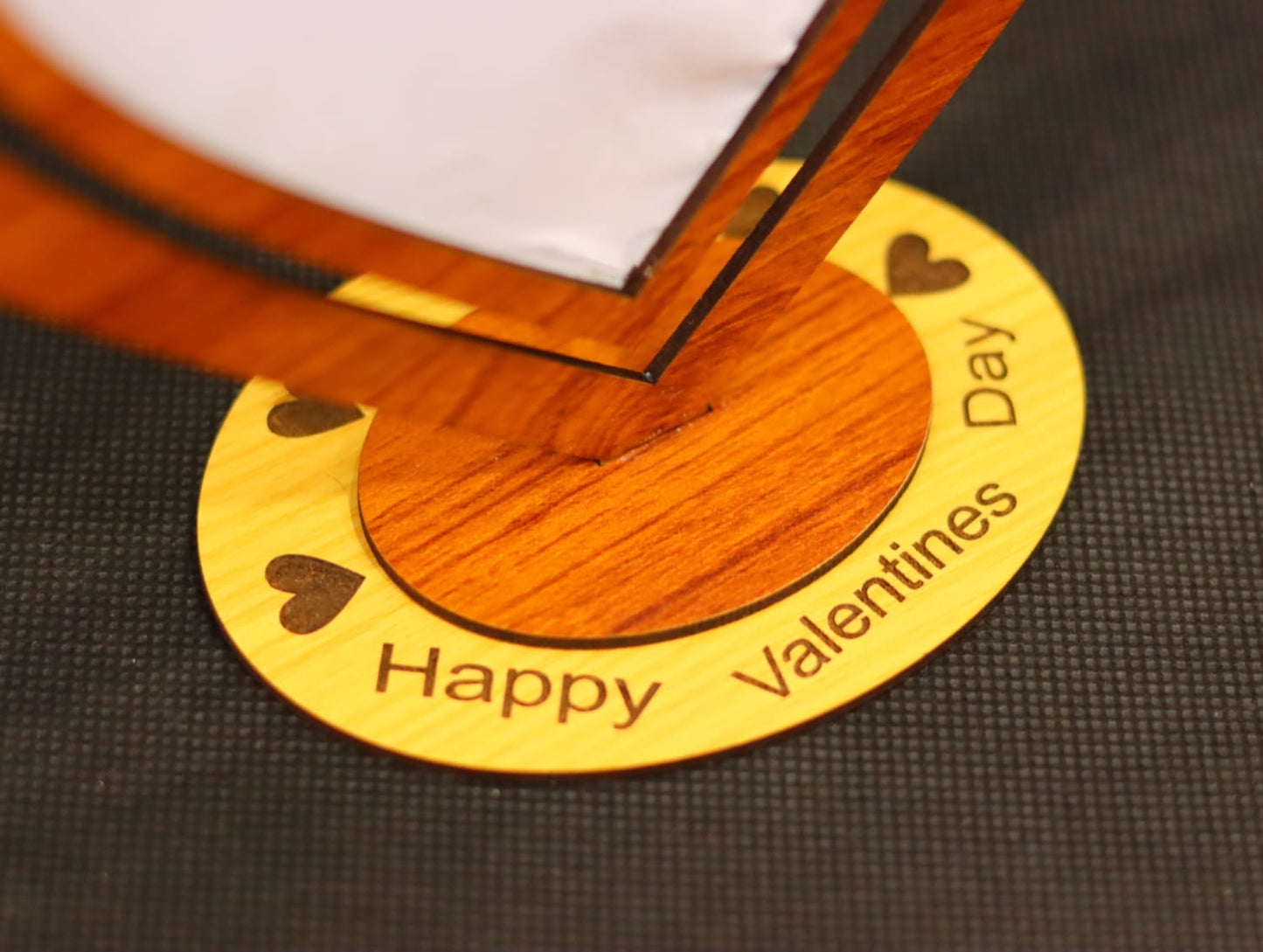 Laser Cut Valentine's Day Photo Frame