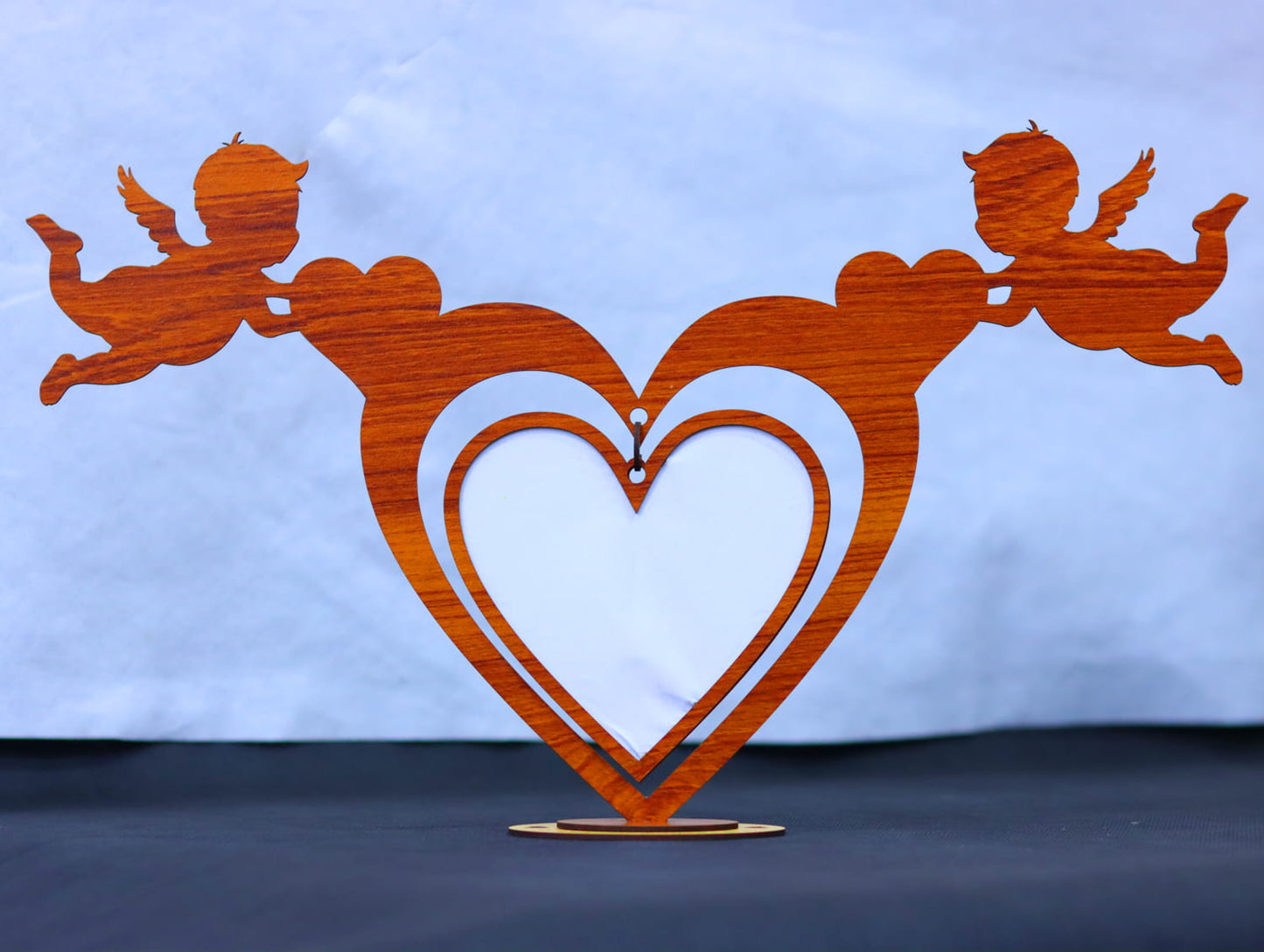 Laser Cut Valentine's Day Photo Frame