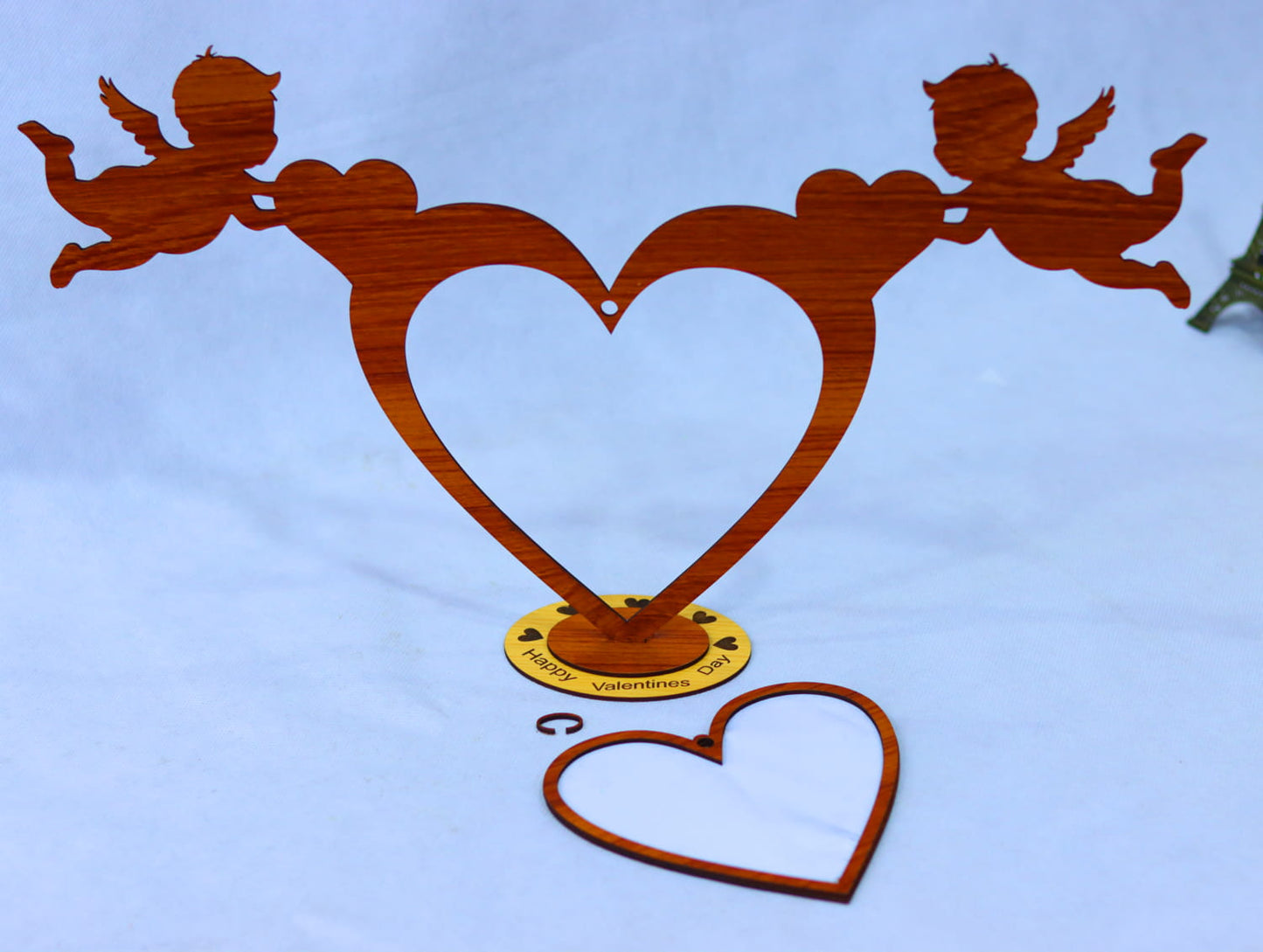 Laser Cut Valentine's Day Photo Frame