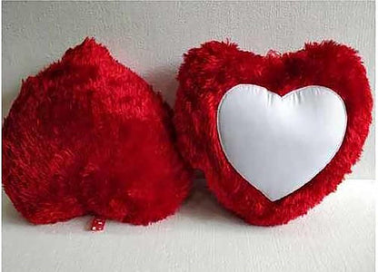 Heart Shaped Sublimation Pillow