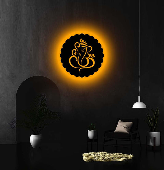Lord Ganesha 3D ACRYLIC Wall Art