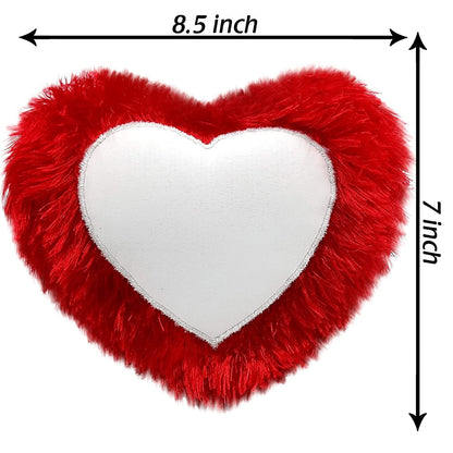 Heart Shaped Sublimation Pillow