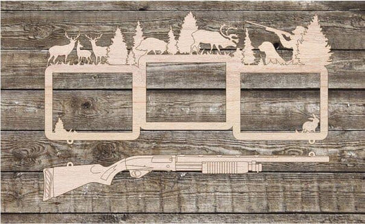 MDF LASER CUT HANGING PHOTO FRAME